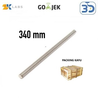 RepRap 3D Printer 8 mm Screw Feed Rod 340 mm